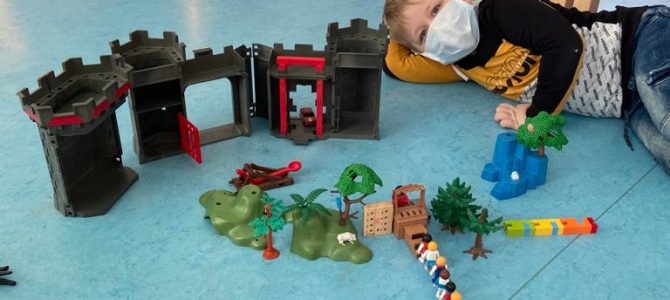 Kreative Betreuungsstunden während des Lockdowns
